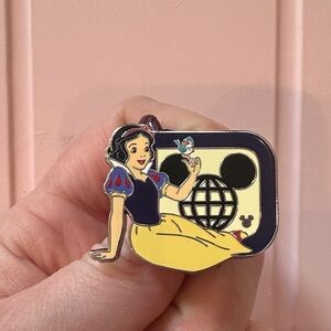 Wave B 2025 Hidden Mickey Snow White Disney World "D" pin